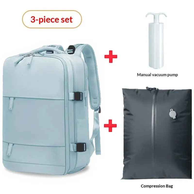 Vacuum-Compression Waterproof Adventure Backpack