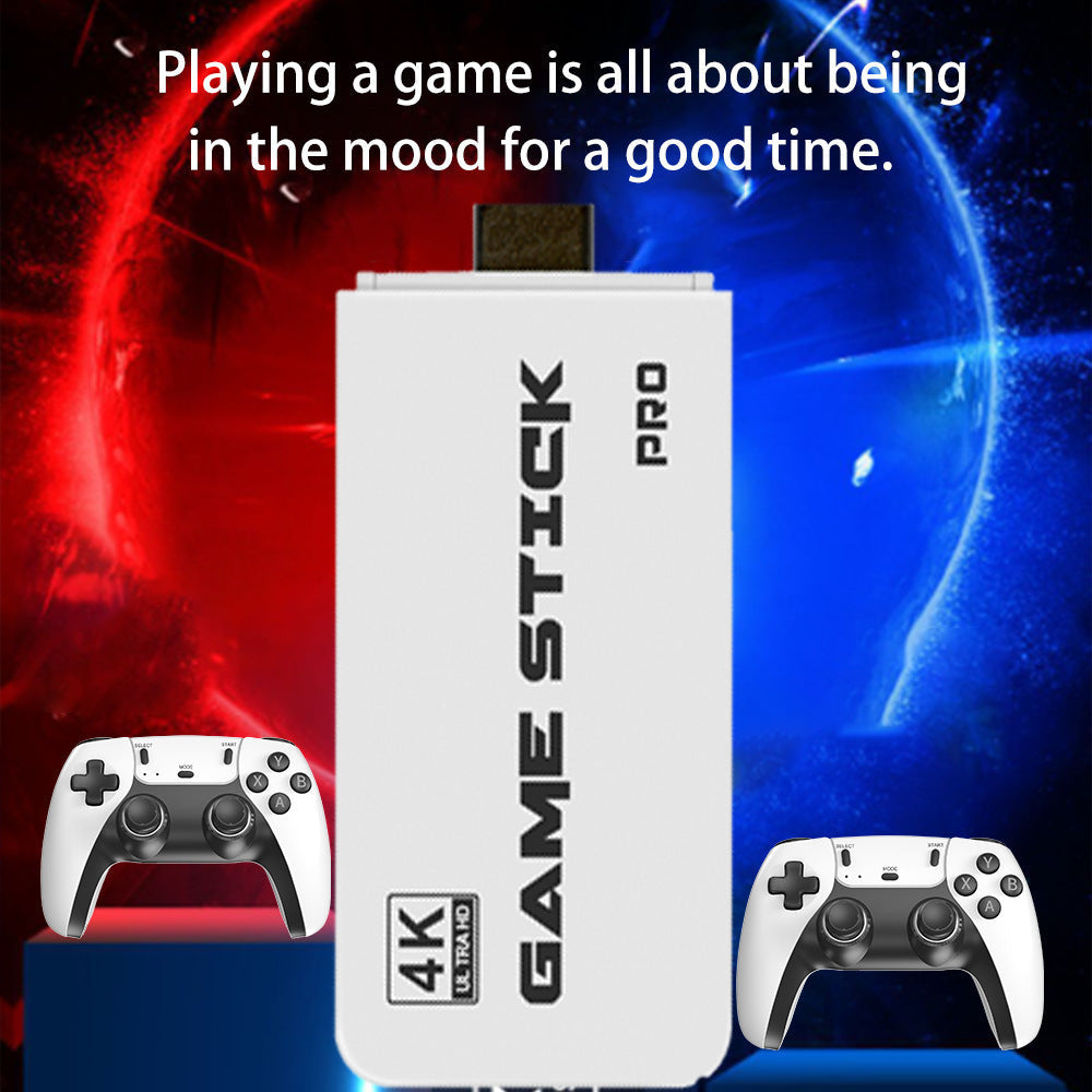 HDMI Retro Gaming Stick – 40,000+ Classic Games, 2 Wireless Controllers Famies by Dams
