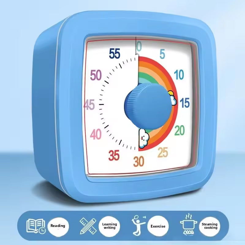 Visual Countdown Timer – Digital Desk Clock with Alarm & Night Light Famies by Dams