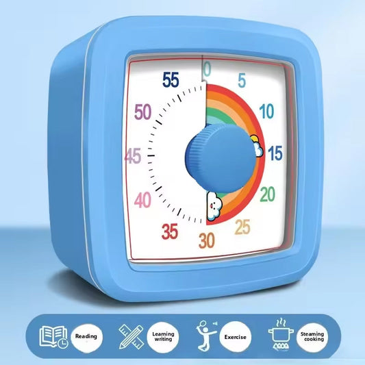 Visual Countdown Timer – Digital Desk Clock with Alarm & Night Light Famies by Dams