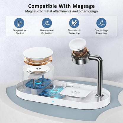 MagSafe 3-in-1 Wireless Charging Station – iPhone, Watch & AirPods Famies by Dams