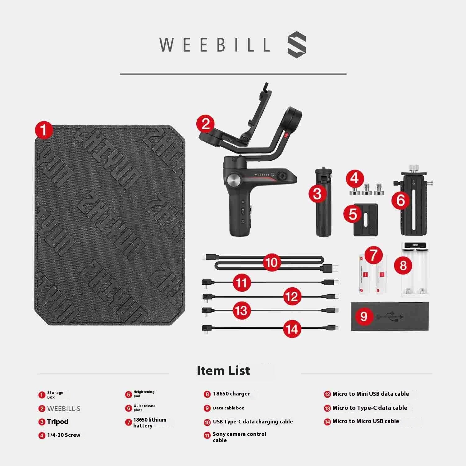 Single Lens Reflex Mirrorless Camera Hand-held Tripod Head Stabilizer - Famies by Dams