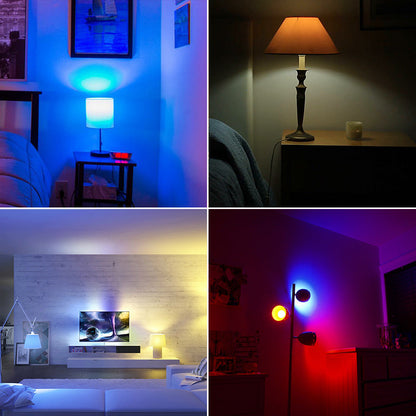Wi-Fi Smart LED Bulb – RGBCW Colour Changing, Alexa & Google Compatible Famies by Dams