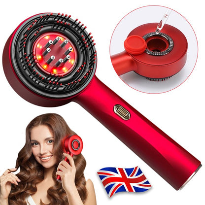 Electric Scalp Massage Comb – Hair Growth Red Light Therapy Brush Famies by Dams