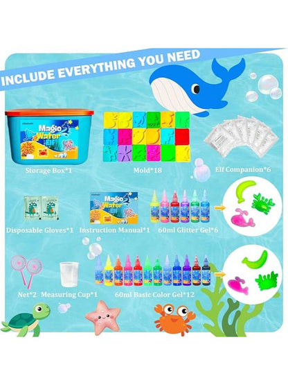 Magic Water Elf Toy – Aqua Fairy Gel Art Kit for Kids Famies by Dams