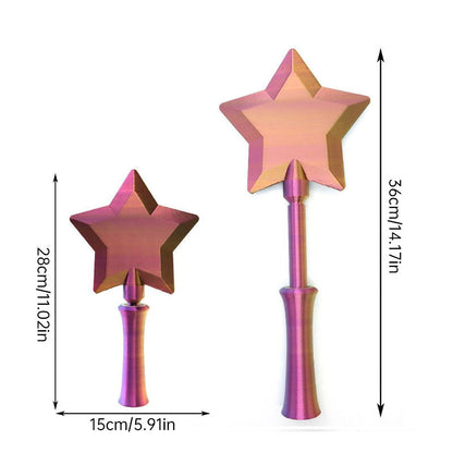 Magic Glow Wand – 3D Printed LED Star Wand with NFC Card Slot Famies by Dams
