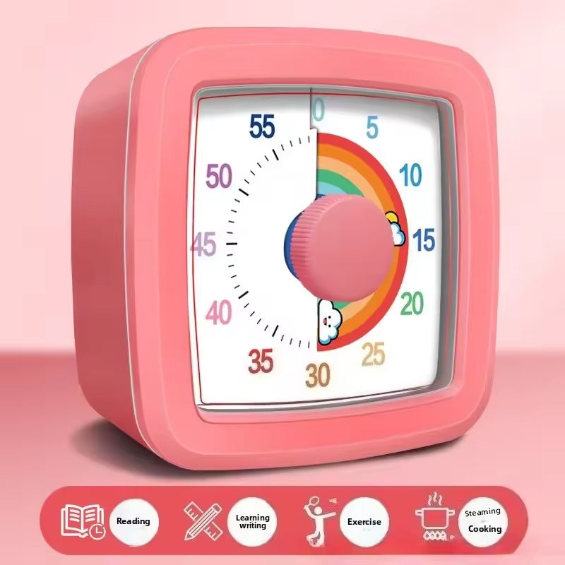 Visual Countdown Timer – Digital Desk Clock with Alarm & Night Light Famies by Dams