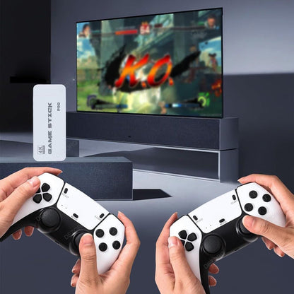 HDMI Retro Gaming Stick – 40,000+ Classic Games, 2 Wireless Controllers Famies by Dams