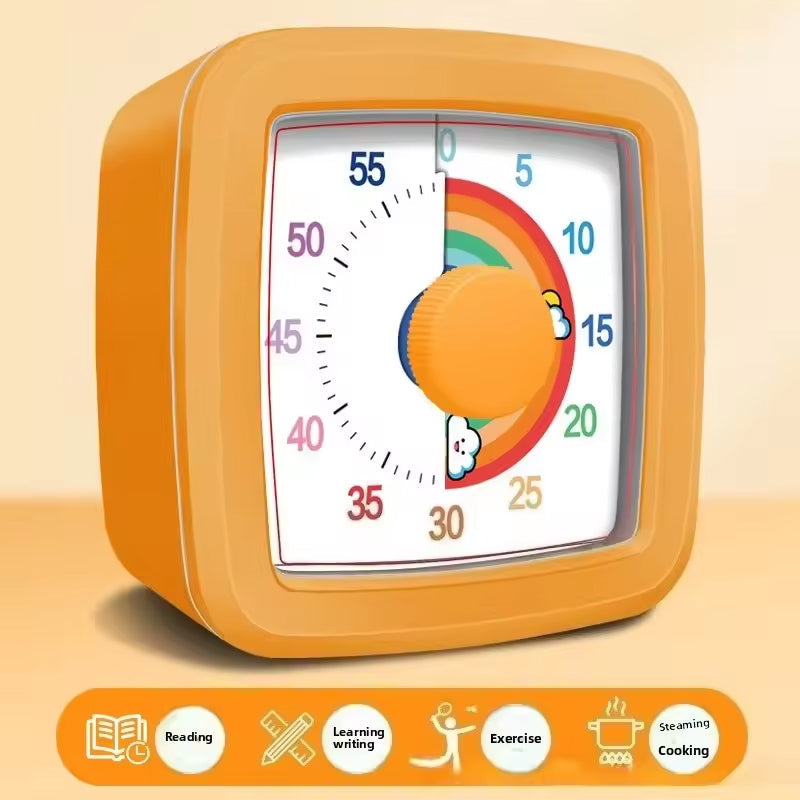 Visual Countdown Timer – Digital Desk Clock with Alarm & Night Light Famies by Dams