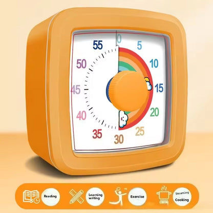 Visual Countdown Timer – Digital Desk Clock with Alarm & Night Light Famies by Dams