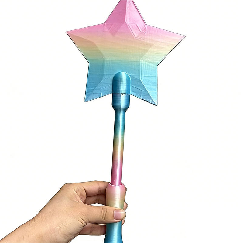 Magic Glow Wand – 3D Printed LED Star Wand with NFC Card Slot Famies by Dams