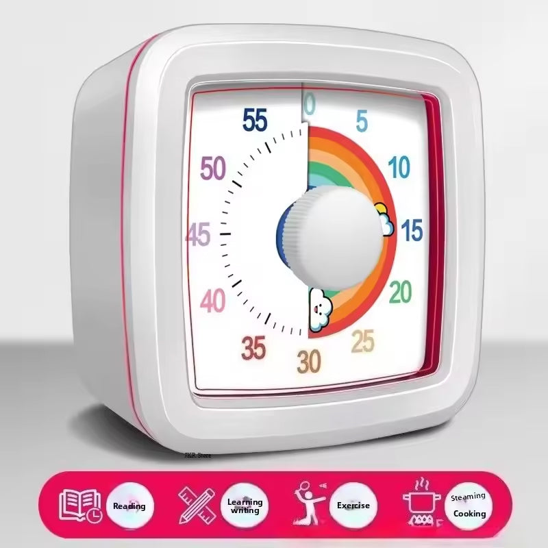 Visual Countdown Timer – Digital Desk Clock with Alarm & Night Light Famies by Dams