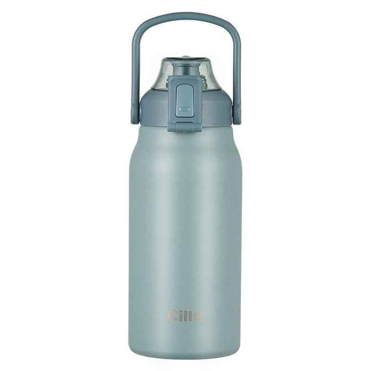 Cille Sports Water Bottle with Straw Lid
