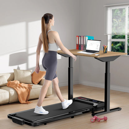 Walking Pad Treadmill 3-in-1 – Under Desk with Folding Handrail Famies by Dams