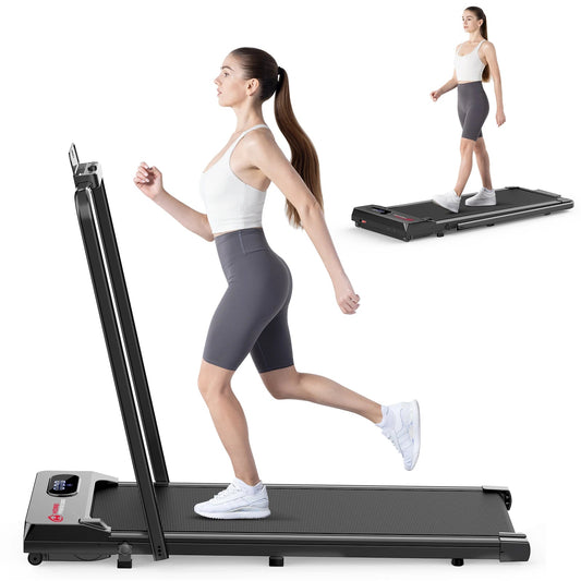 Walking Pad Treadmill 3-in-1 – Under Desk with Folding Handrail Famies by Dams