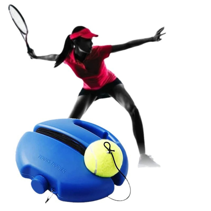 Solo Tennis Training Base with Rope – Self-Practice Trainer Stand Famies by Dams