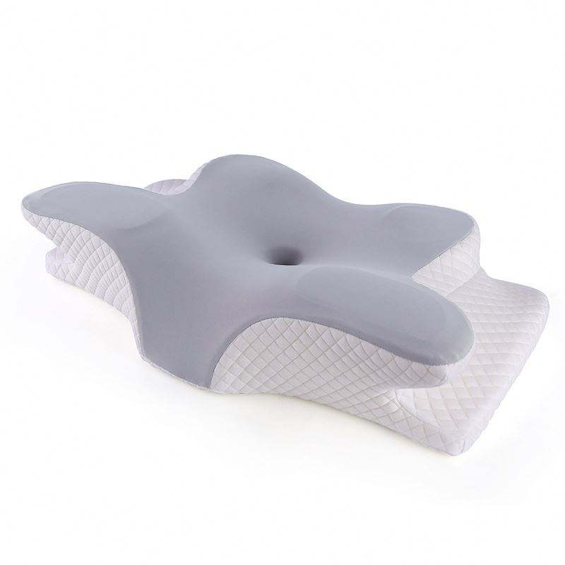 Ergonomic Cervical Neck Pillow – Contour Memory Foam Support Famies by Dams