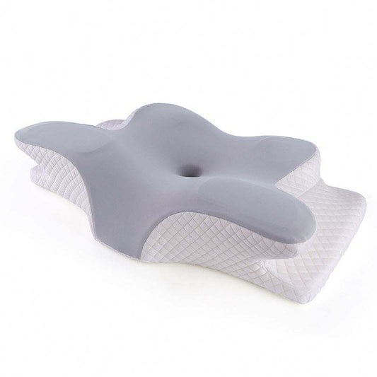 Ergonomic Cervical Neck Pillow – Contour Memory Foam Support Famies by Dams