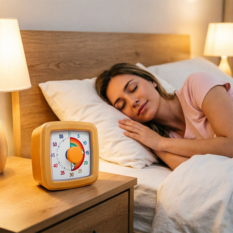 Visual Countdown Timer – Digital Desk Clock with Alarm & Night Light Famies by Dams