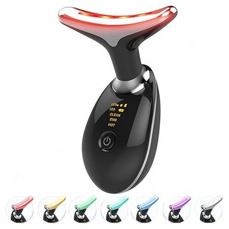 Neck Massager with 7-Colour Light Therapy – Wrinkle Care & Relief Famies by Dams