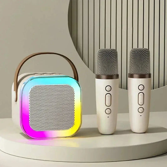 Children’s Karaoke Portable Speaker with Singing Microphones Famies by Dams