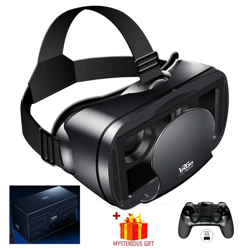 VRG Pro 3D VR Headset With Remote Controller Famies by Dams