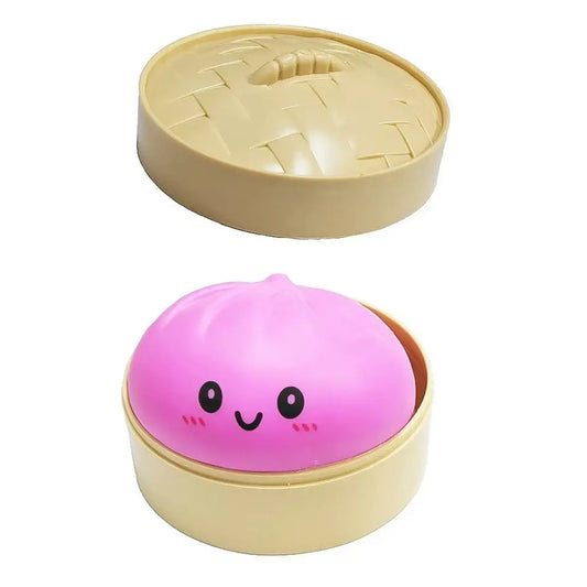 Dumpling Squishy Stress Relief Toy – Soft Sensory Fidget Famies by Dams