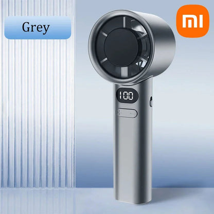 3000mAh Handheld Mini Electric Fan – USB-C Rechargeable Famies by Dams