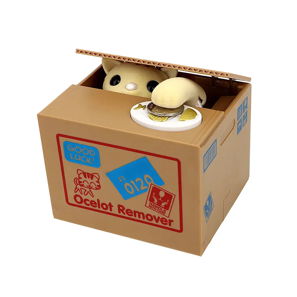 Kids Electronic Coin Bank – Cute Automated Money Box Famies by Dams