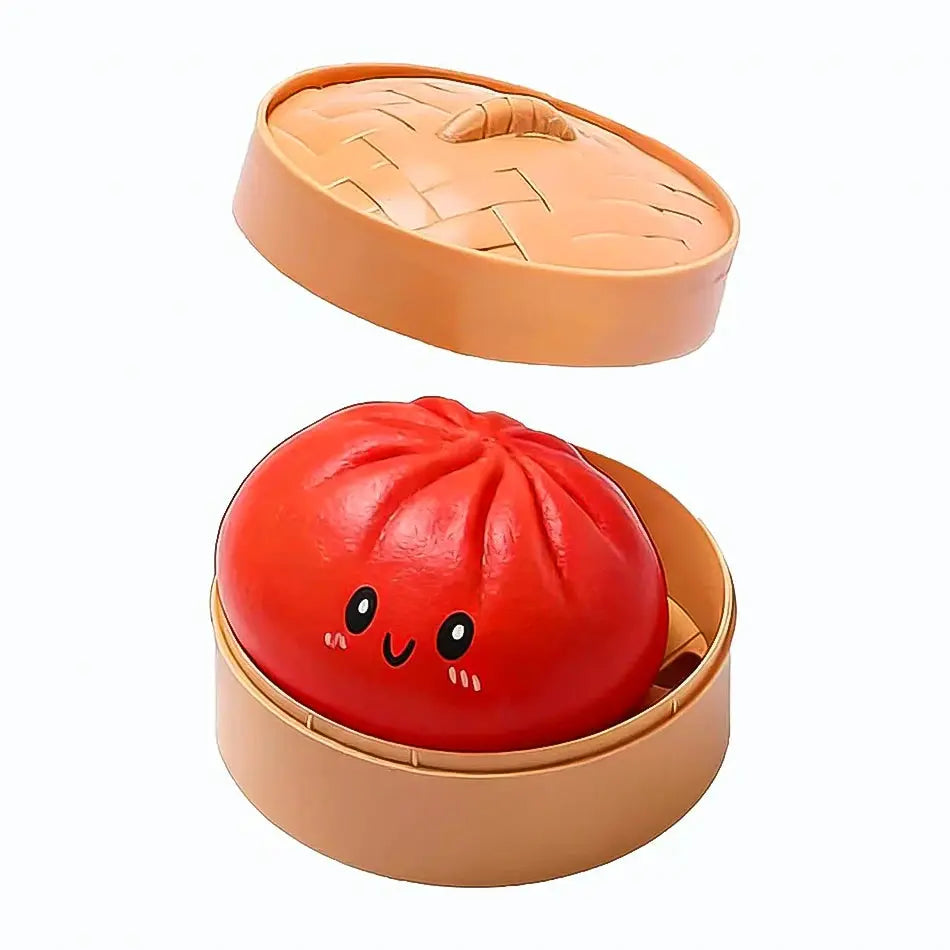 Dumpling Squishy Stress Relief Toy – Soft Sensory Fidget Famies by Dams