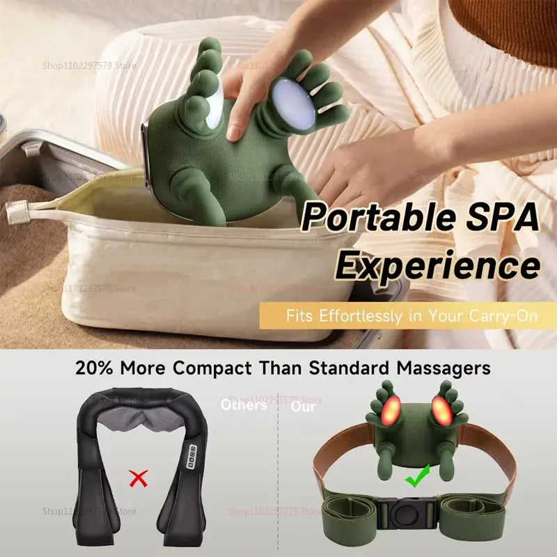Shoulder & Neck Massage Device – Deep Tissue Relief Famies by Dams