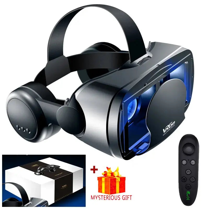 VRG Pro 3D VR Headset With Remote Controller Famies by Dams