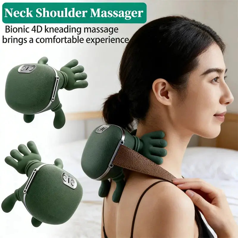 Shoulder & Neck Massage Device – Deep Tissue Relief Famies by Dams