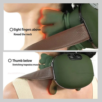 Shoulder & Neck Massage Device – Deep Tissue Relief Famies by Dams