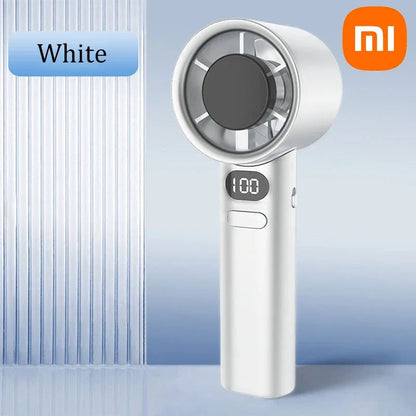 3000mAh Handheld Mini Electric Fan – USB-C Rechargeable Famies by Dams