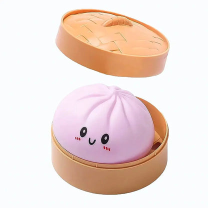 Dumpling Squishy Stress Relief Toy – Soft Sensory Fidget Famies by Dams