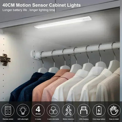 Wireless LED Motion Sensor Light – USB Rechargeable Famies by Dams