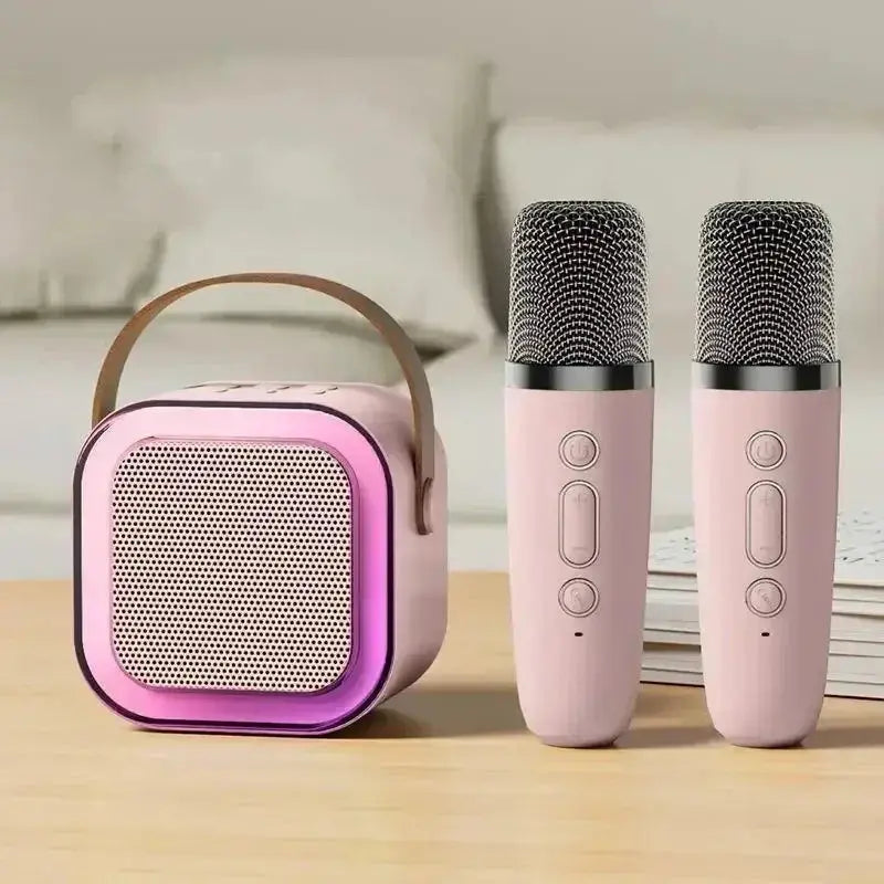 Children’s Karaoke Portable Speaker with Singing Microphones Famies by Dams