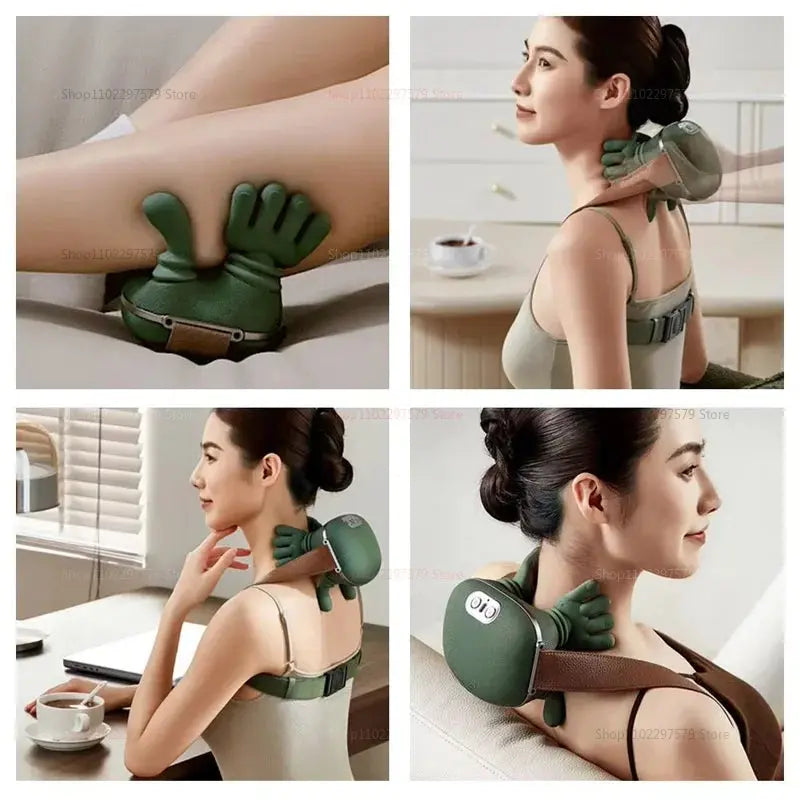 Shoulder & Neck Massage Device – Deep Tissue Relief Famies by Dams