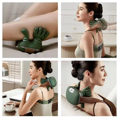 Shoulder & Neck Massage Device – Deep Tissue Relief Famies by Dams