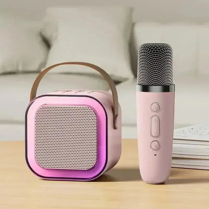 Children’s Karaoke Portable Speaker with Singing Microphones Famies by Dams