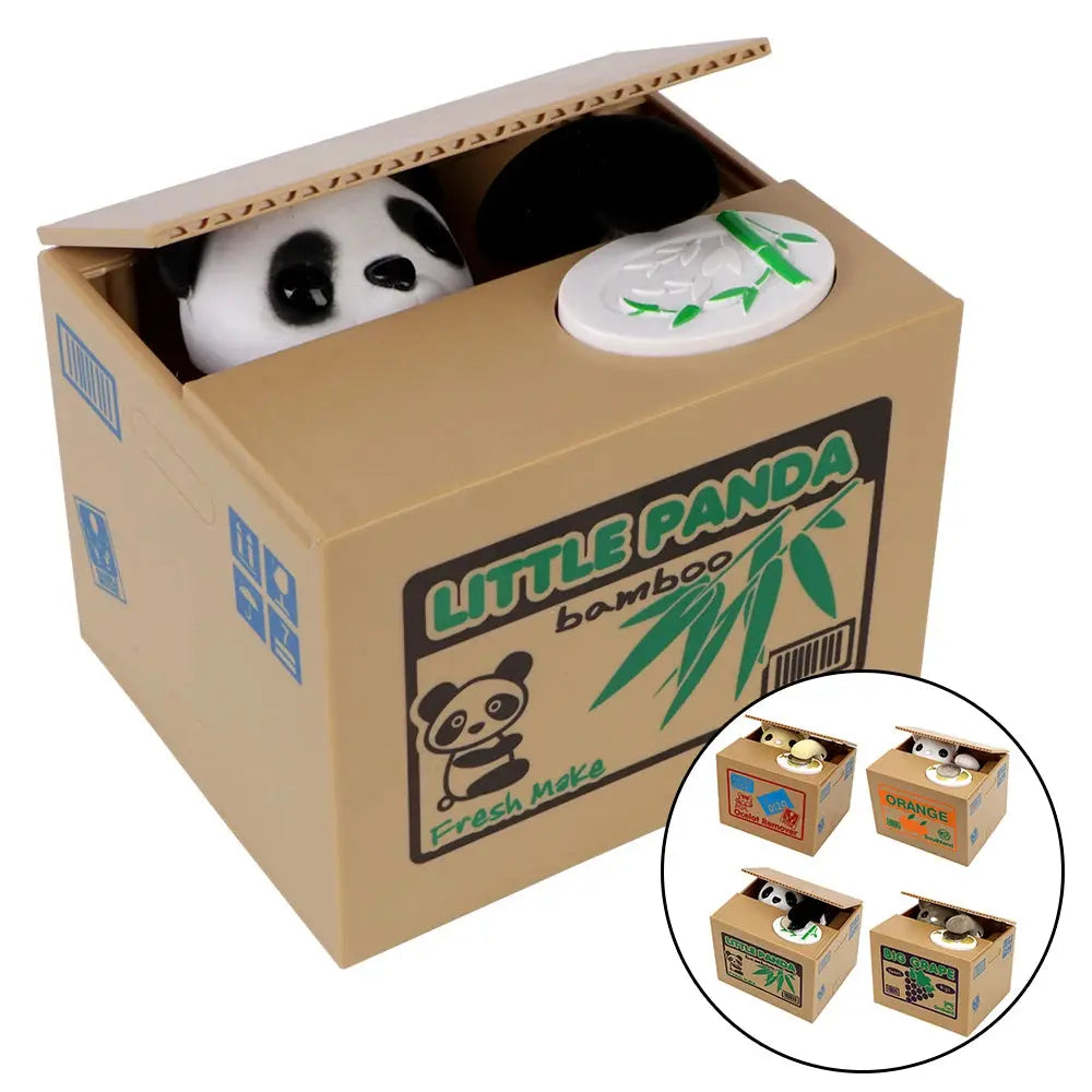 Kids Electronic Coin Bank – Cute Automated Money Box Famies by Dams