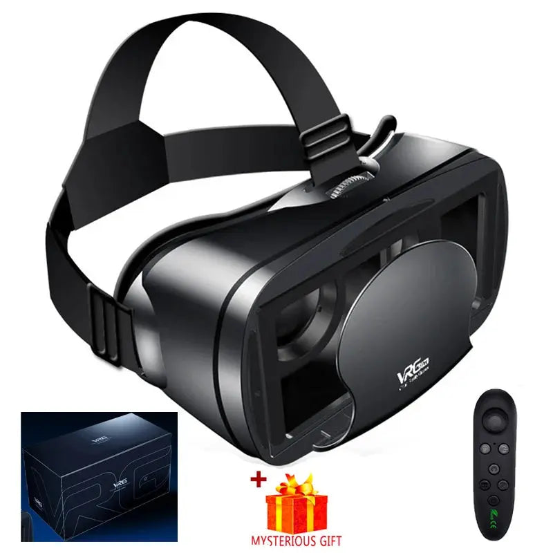 VRG Pro 3D VR Headset With Remote Controller Famies by Dams