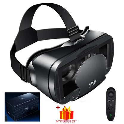 VRG Pro 3D VR Headset With Remote Controller Famies by Dams