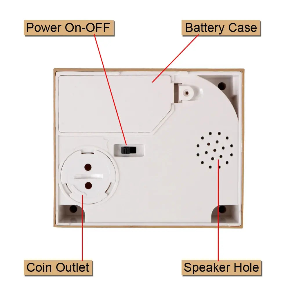 Kids Electronic Coin Bank – Cute Automated Money Box Famies by Dams