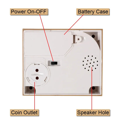 Kids Electronic Coin Bank – Cute Automated Money Box Famies by Dams