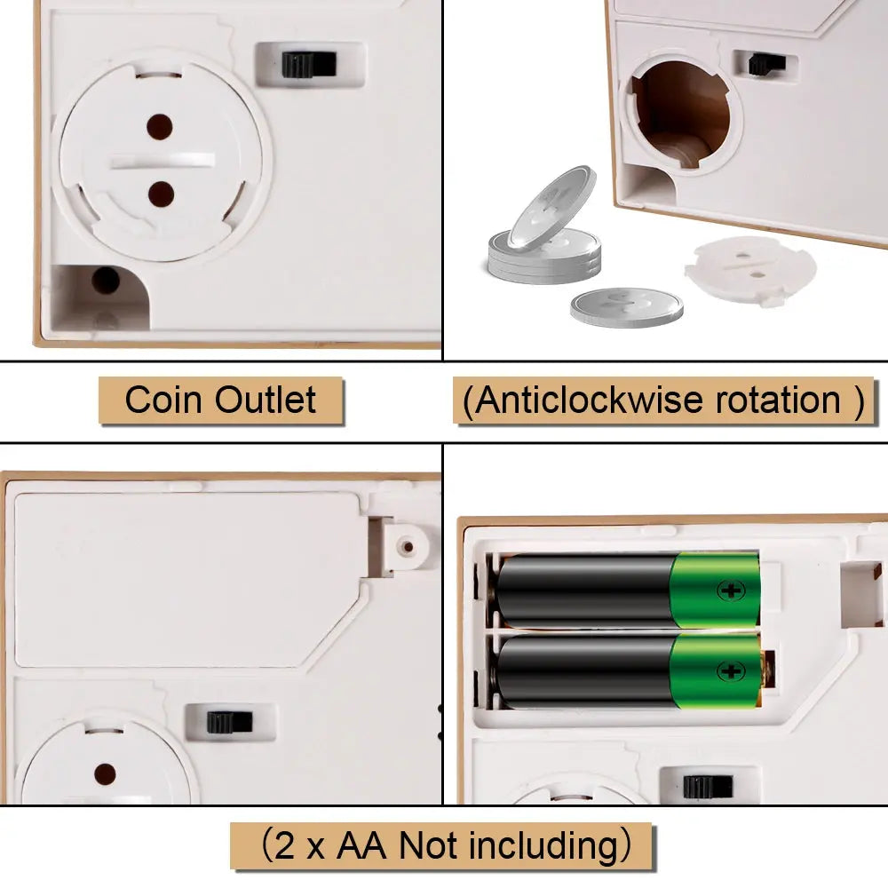 Kids Electronic Coin Bank – Cute Automated Money Box Famies by Dams