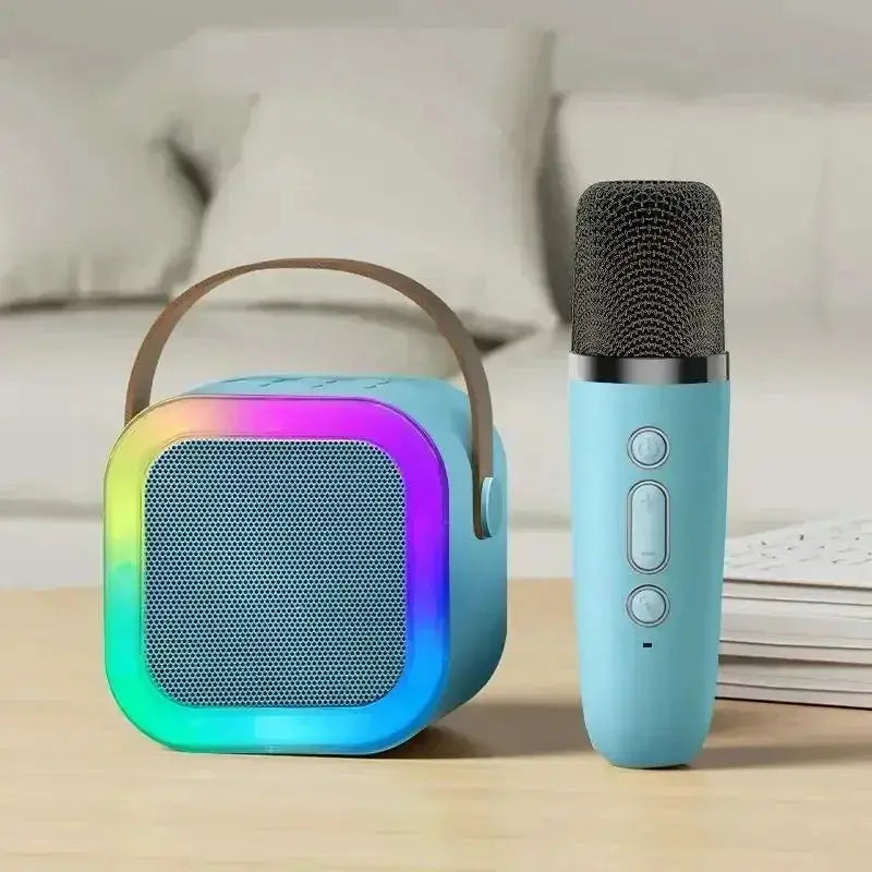 Children’s Karaoke Portable Speaker with Singing Microphones Famies by Dams