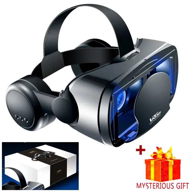 VRG Pro 3D VR Headset With Remote Controller Famies by Dams