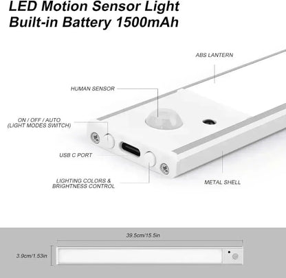 Wireless LED Motion Sensor Light – USB Rechargeable Famies by Dams